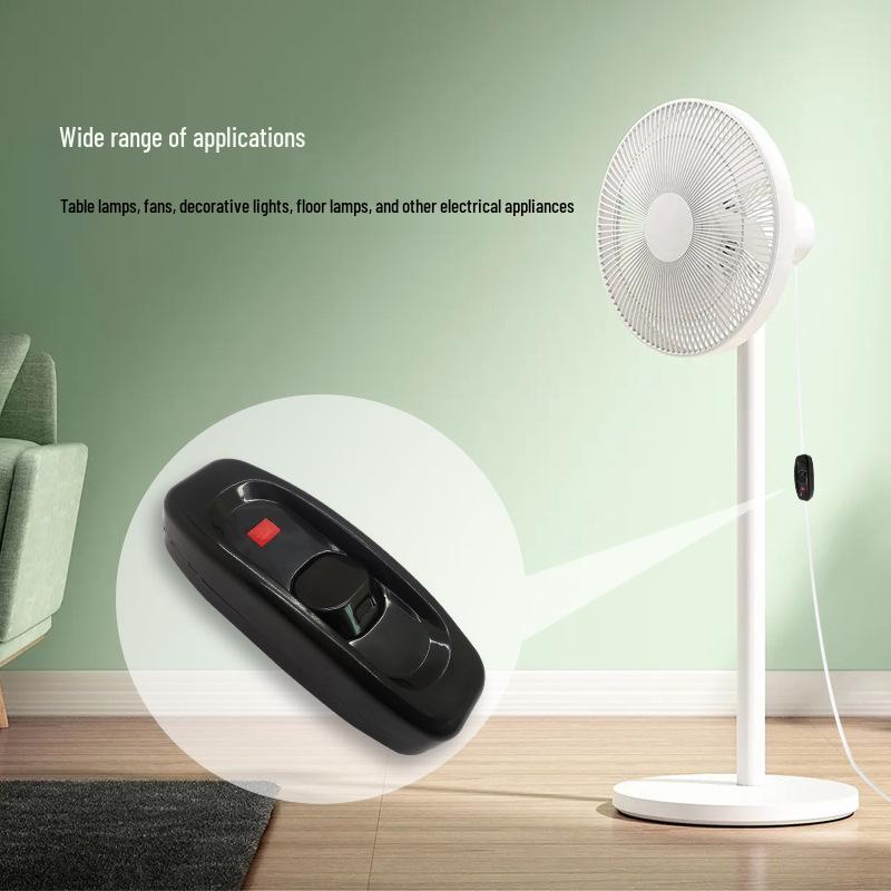 10A Handlicher Inline-Schalter für Nachttisch, Ventilator, Schreibtischlampe