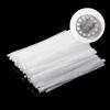100Pcs Bathroom Shower Drain Cover Net Bag Hair Prevent Filter Sink Strainers