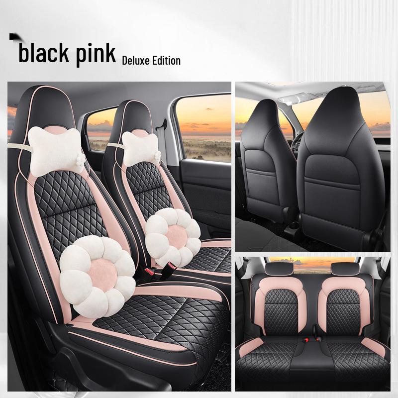 Leapmotor T03 Cartoon Seat Covers - Full Coverage, 22 Models, All-Season Universal Fit.