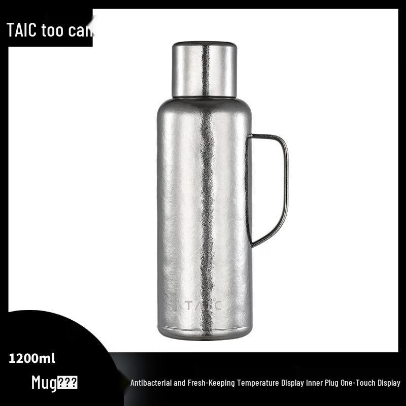 TAIC Pure Titanium Thermal Teapot with Temperature Display