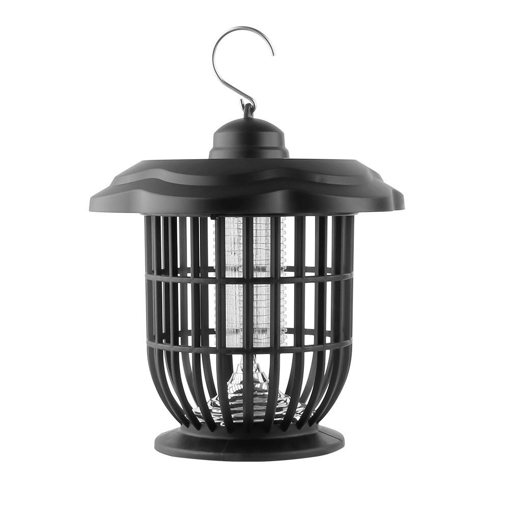 Solar Waterproof Outdoor Mosquito Killer Lamp – Electric Fly Catcher and Insect Repellent for Home and Garden Use