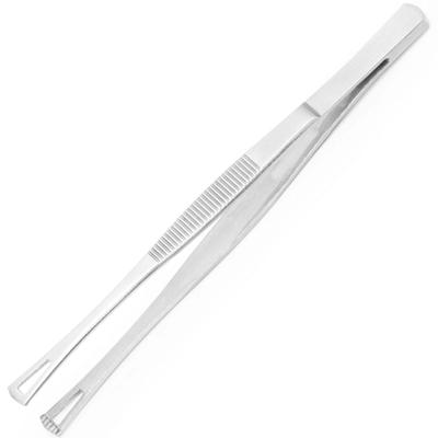 Kitchen Tweezers with Square Tips and Holes 145 Mm Hendi 680162