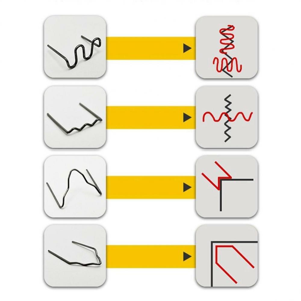 Rosfix Spawarka Plastiku 858D – Wysoka Moc 700W | Zestaw 3 Dysz + Zszywacz Z 200 Zszywkami | Zestaw Spoiw 300g