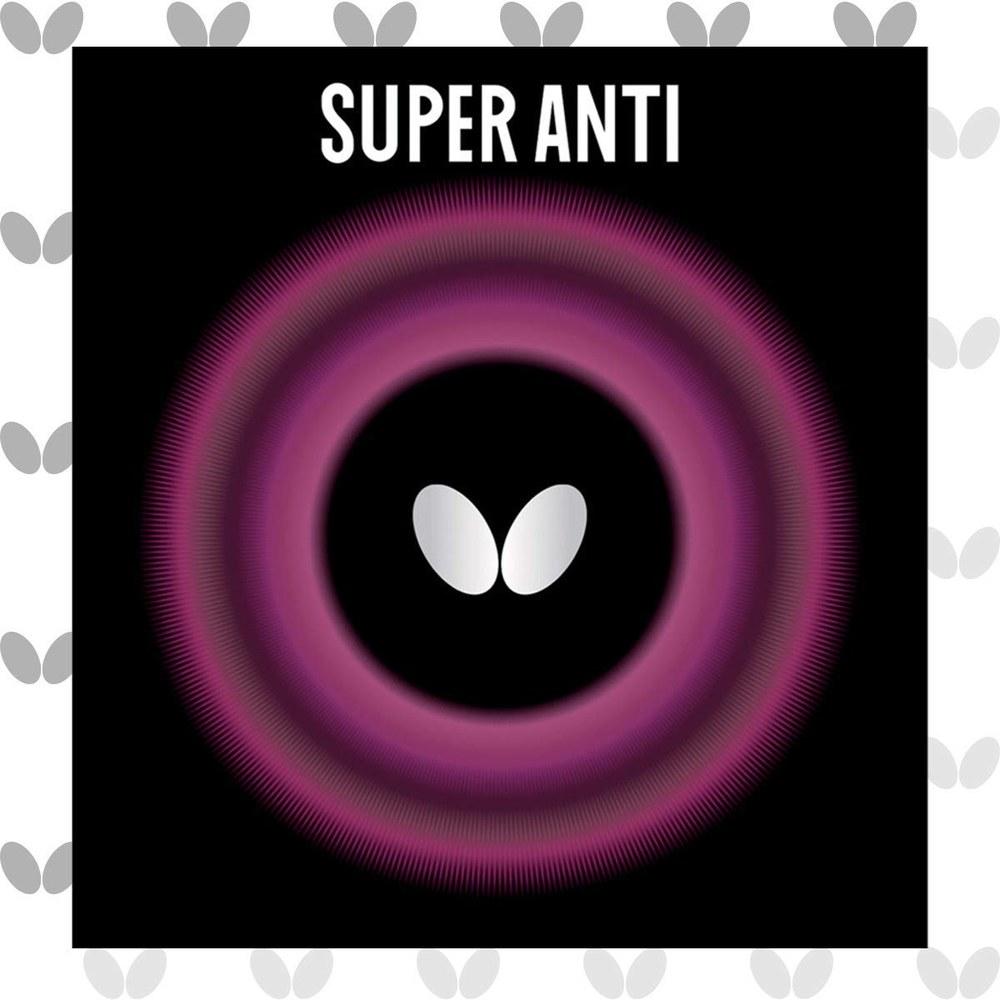 

Butterfly Super Anti Backside Table Tennis Rubber SA19B Black Thick for Defense