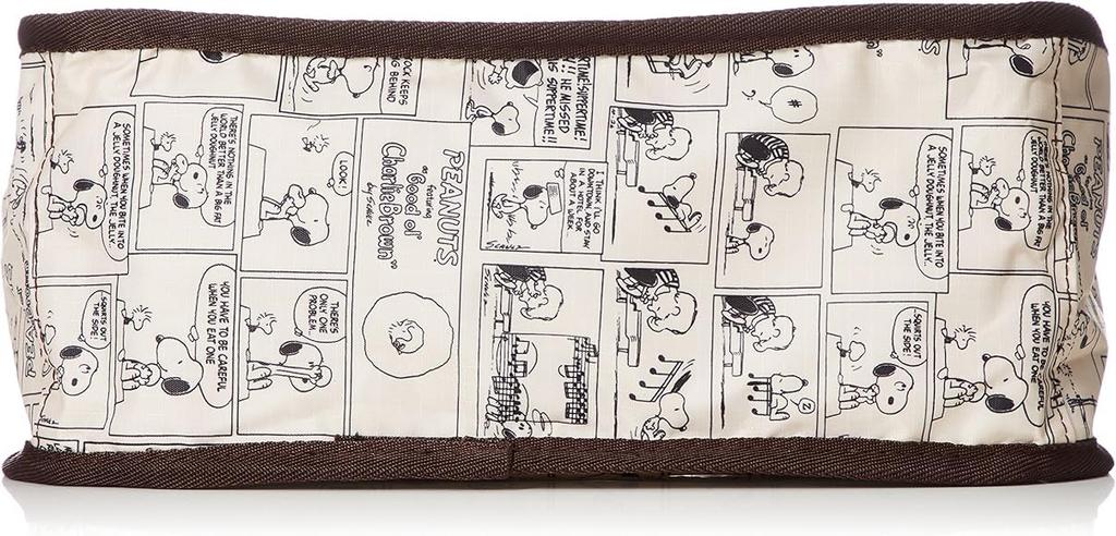 Hapitas Snoopy Carry-On Shoulder Bag, Small, Town Shoulder Bag, SNOOPY H0131 PN22. Comic Natural
