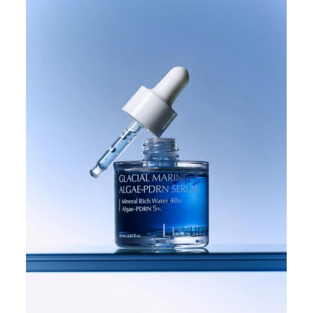 Luvum Ulleungdo Marine Water Pdrn Gel Mask 5 Sheets + Pdrn Serum 30ml + [free] Pdrn Gel Mask 1 Sheet