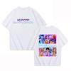New K-Pop Demon Hunters Print T-shirts Women Men Summer Cool Short Sleeve Female Casual T-shirts Round Neck Tops