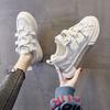 White Shoes Women's  New Platform Soft Bottom Color Matching Women's Shoes Fashion Design Middle School Student Sports Casual Shoes Women