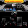 For 2025 Models Of Tesla Model Y And Model 3 Dashboard Multimedia Console Navigation Transparent Anti-Scratch Protection Film