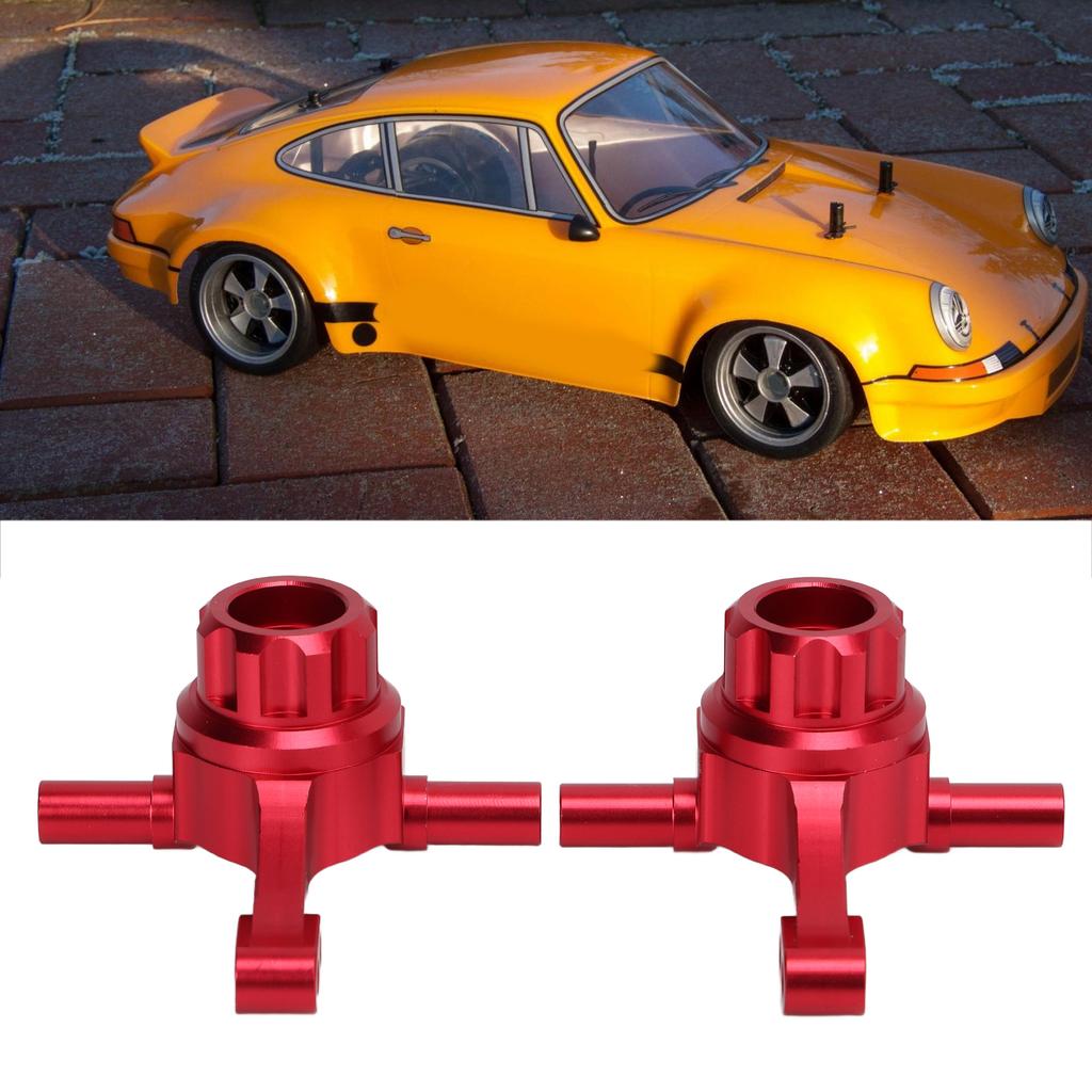Aluminum Alloy Front Knuckle Arms Steering Cup for    02 1Celsius10 RC Car Upgrade Parts