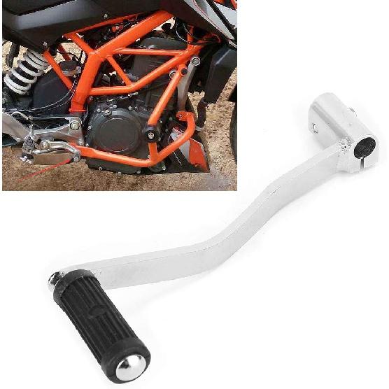 Tbest Motorcycle Foot Shift Lever,Foot Gear Shifter Lever 11mm Alloy Steel Fit for 125 140 150 200 250 Motorcycle