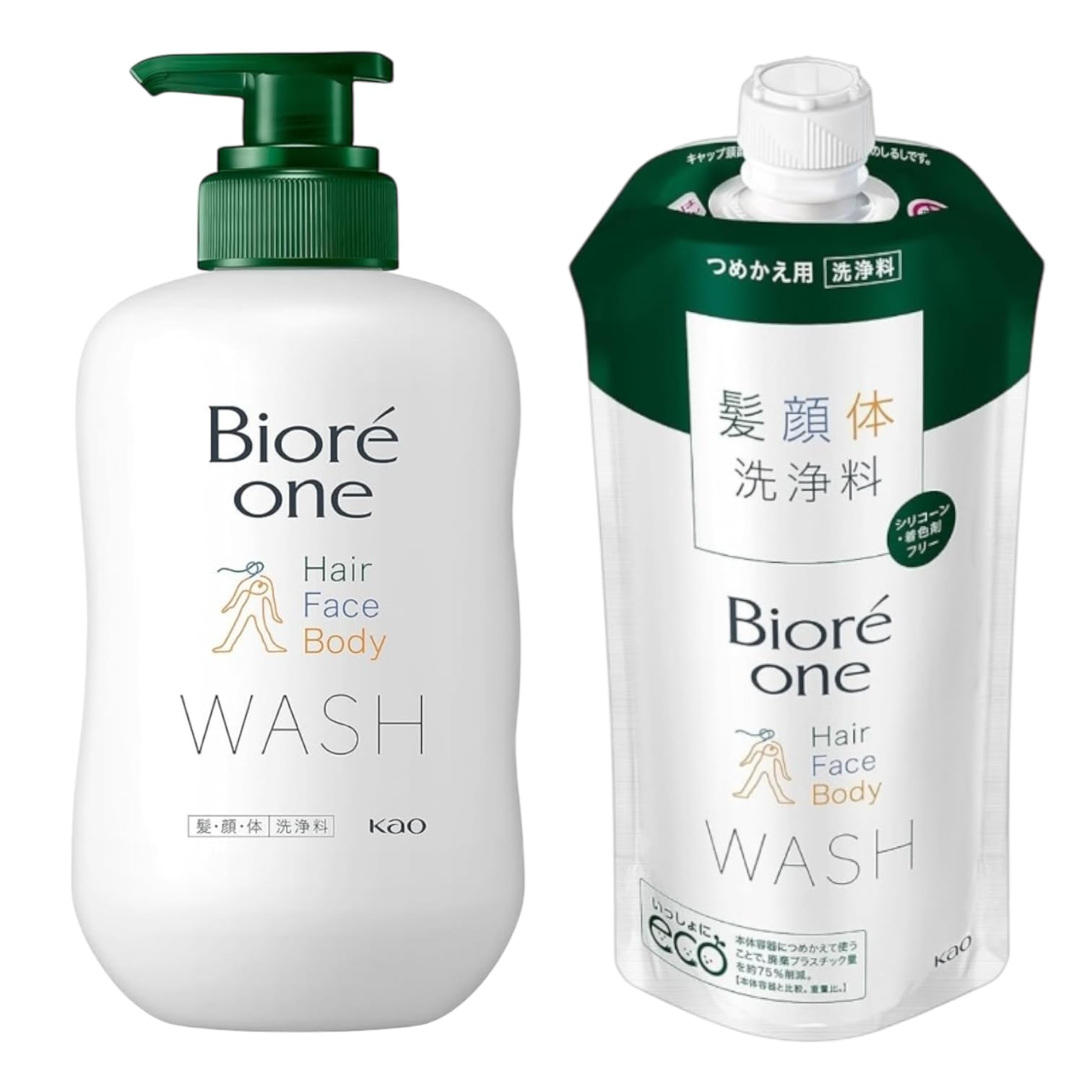 

Biore Biore One Body Cleanser Comfort Savon Foam 340ml Refill [Bulk Purchase] All-in-One (500ml + Set)