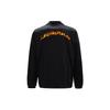 Jordan Flame Pattern Embroidered Loose Long Sleeve Jacket Men Outerwear Black FJ7709-010