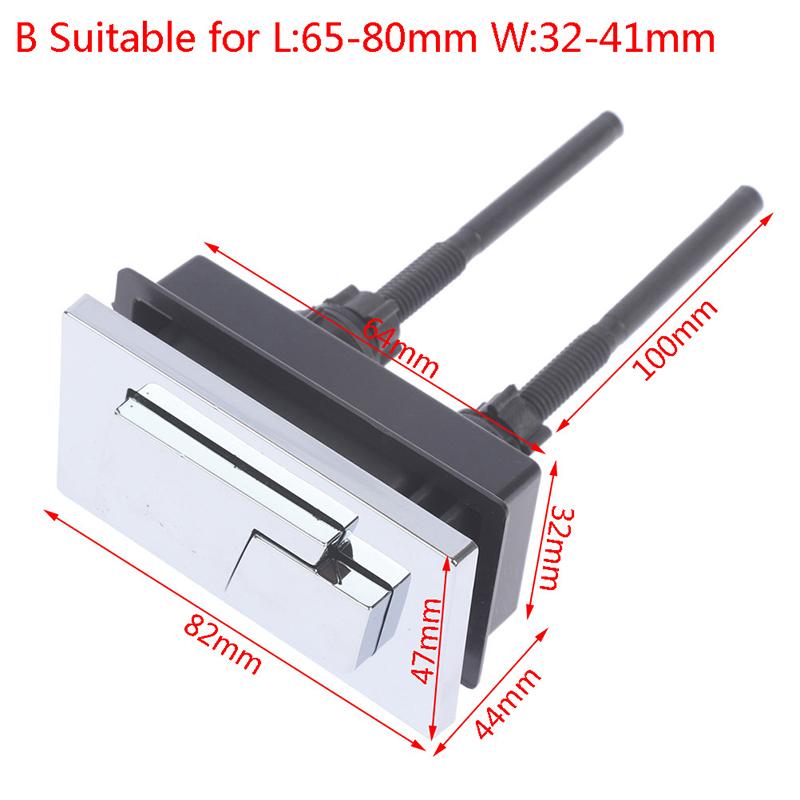 

1 шт., кнопка двойного смыва для унитаза, круглая квадратная кнопка для унитаза, двойная кнопка смыва B