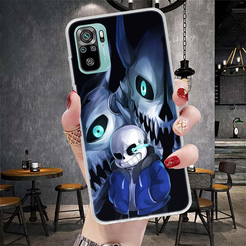 Undertale Papyrus Sans Doggo Soft Phone Case For Xiaomi Redmi Note 15 14 14S 13 12 Pro Plus 12S 11 11S 11E 10 10S 11T 5G Fundas