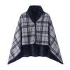 Flannel Shawl Elegant  Blanket Wearable Lazy Casual Office Warmth Shawl Blanket for Comfort And Style Multifunction