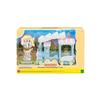 [Toytron] Sylvanian Families Fennec Fox Family & Rainbow Cloud Train Set (Toytron 5696 + 5702)