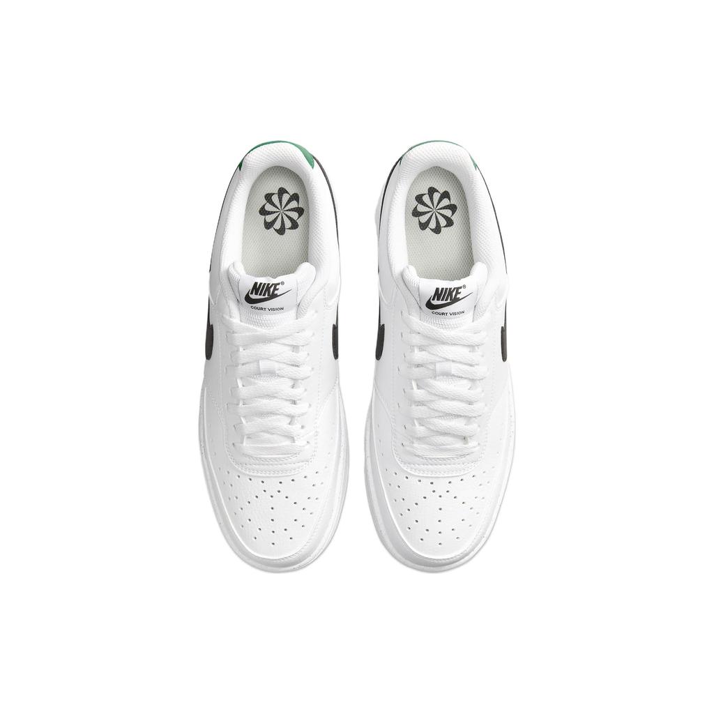 Nike Court Vision Low Next Nature White Malachite Men Sneakers Black DH2987-110