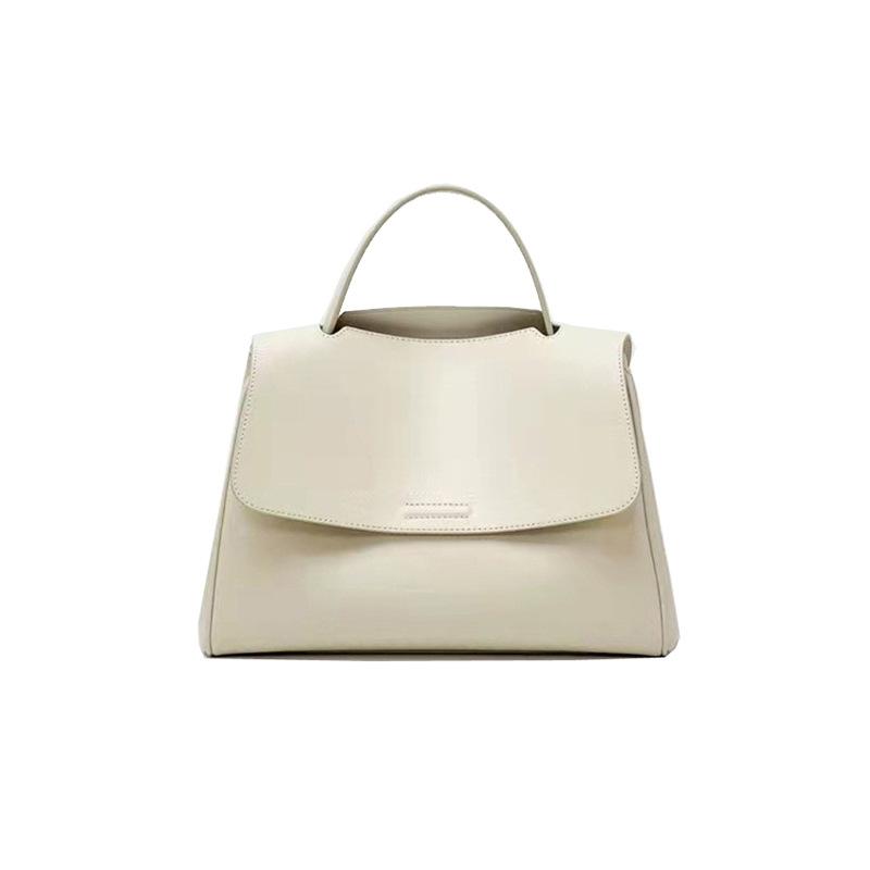 Soft leather bag women's 2025 new fashion shoulder messenger bag large capacity versatile tote underarm bag genuine leather women's bag
