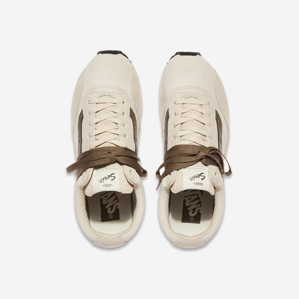 [Vans] Premium Super Low Profile Trainer LX [VN000EHNCRM-Elevated Suede CREAM]
