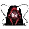 Bundle Pocket Casual Bag Spider-Man Shoulder Cartoon Student Print Drawstring Backpack Storage Bag
