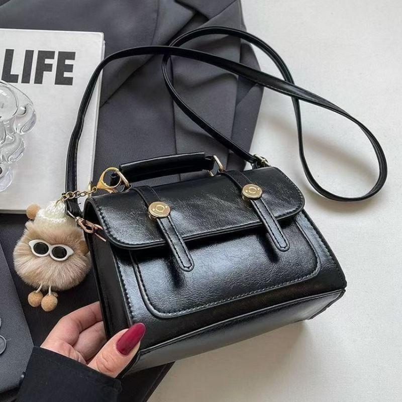 Premium texture retro bag women's new women's bag popular versatile messenger bag fashion niche small square bag women
