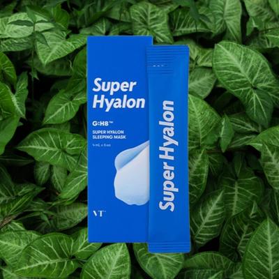 Super Hyalon Sleeping Mask 4mlx6ea VT Hyaluronic Acid Moisture Moisturizing Nutrition Whitening Whitening