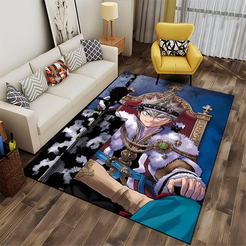 Royal Warrior Anime Style Carpet Suitable As a Non-slip Mat for the Living Room or Bedroom Sofa