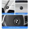 1 buc Negru complet 45mm 74mm 82mm Embleme portbagaj spate Emblema capotă față portbagaj Volan pentru BMW M E46 E53 E90 E84 E93 F20 X3 X5 X6