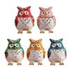 Owl Designs Alloy Jewelry Box Spacious Interior Designs for Necklace and Earring Storage