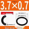 Durable Nitrile Rubber O-Ring, Wire Diameters 0.4-0.8mm, Waterproof & Wear-resistant Sealing Ring