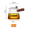 Glass Teapot with Infuser Blooming and Loose Leaf Tea Maker Elegant with Lid Clear Tea Kettle Stovetop Safe for Home Camping