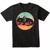 Retro Axolotl Salamander Vintage Style Cute Animal T-Shirt (Retro Colors)