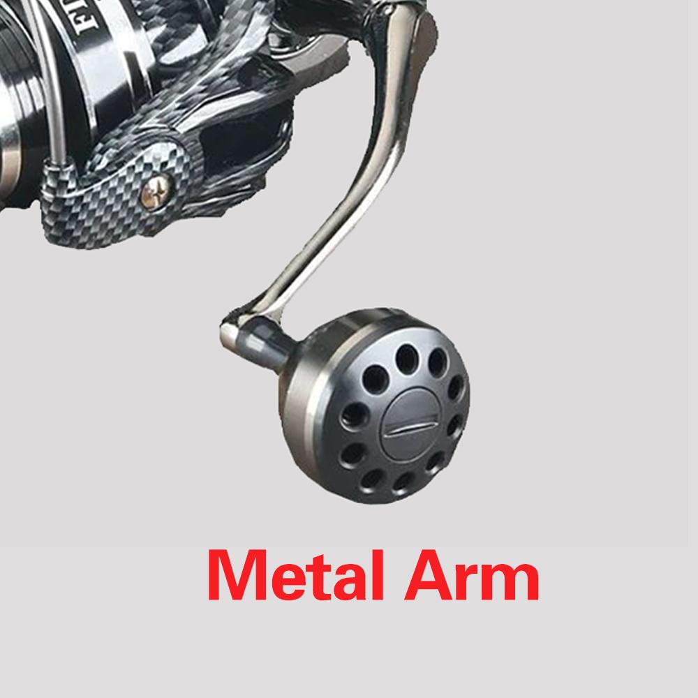 Portable 5000-12000 Series All Metal Fishing Reel Rotating Reels Metal Ultra-large Distance Cast Wheel Anchor Fish Spinning Wheel Bobbins Lure Reel