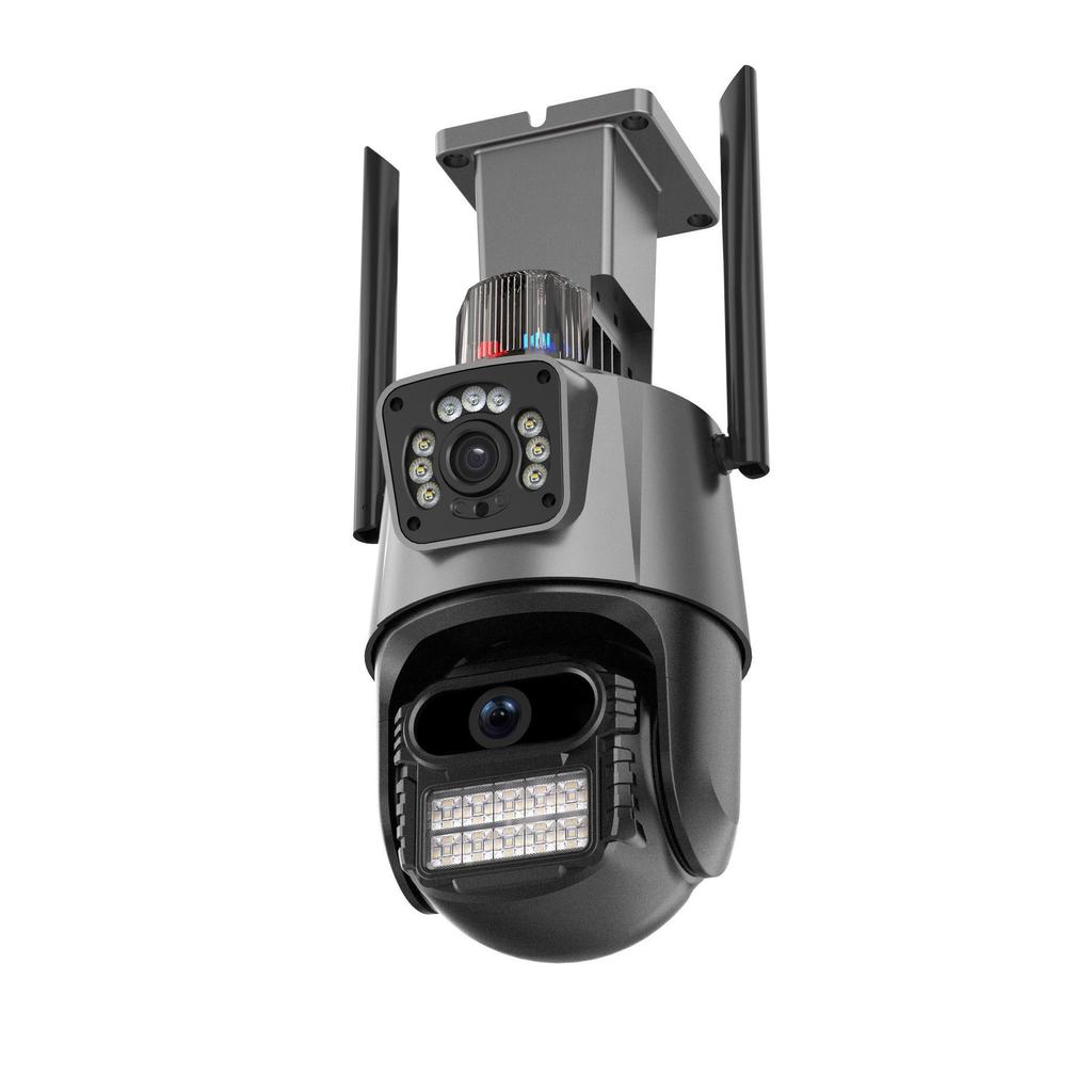P11 Dual-Lens Outdoor Waterproof WiFi Security Camera 360° Panoramic HD
