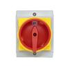 A84E-Isolator Switch Locking Fixed Padlock Rotary With Waterproof Enclosure 32A 3Phases 2 Positions On-Off