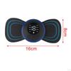 Massage Patch 8 Modes 19 Levels Gifts Mini Device for Neck Foot Back