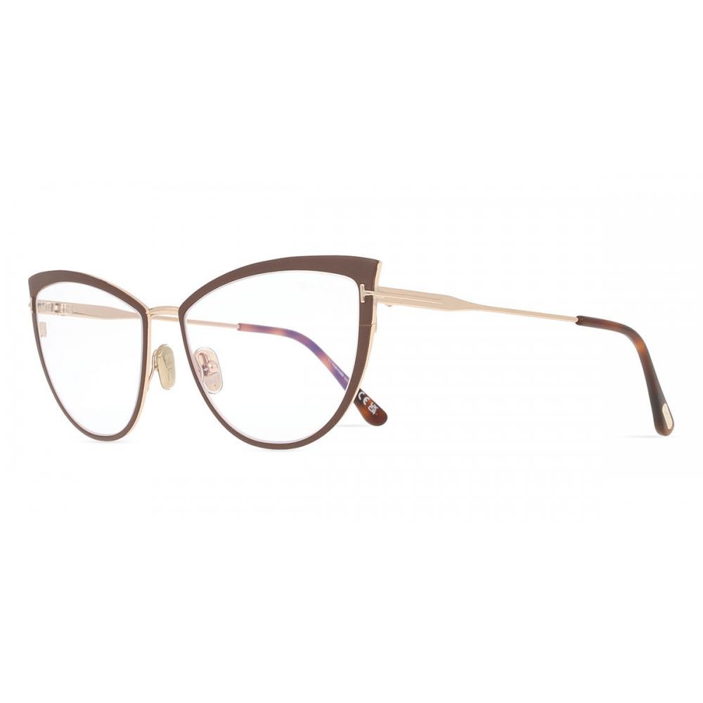 Tom Ford Ft5877 B 046 Blue Light Block Women Eyeglasses