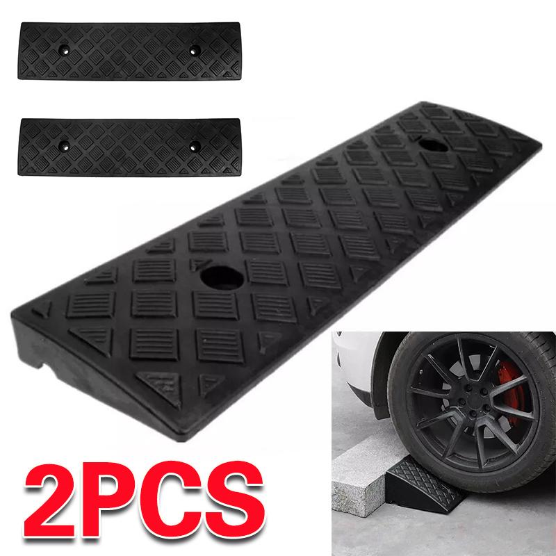 Steps Sloping Mat Household Slope Mat Road Teeth Curb Slope Car Uphill Threshold Mat Speed Reducing Belt Triangle Mat