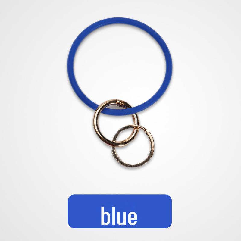 

Однотонный силиконовый чехол для телефона с прикрепленным шнурком для ключей для защиты от потери.