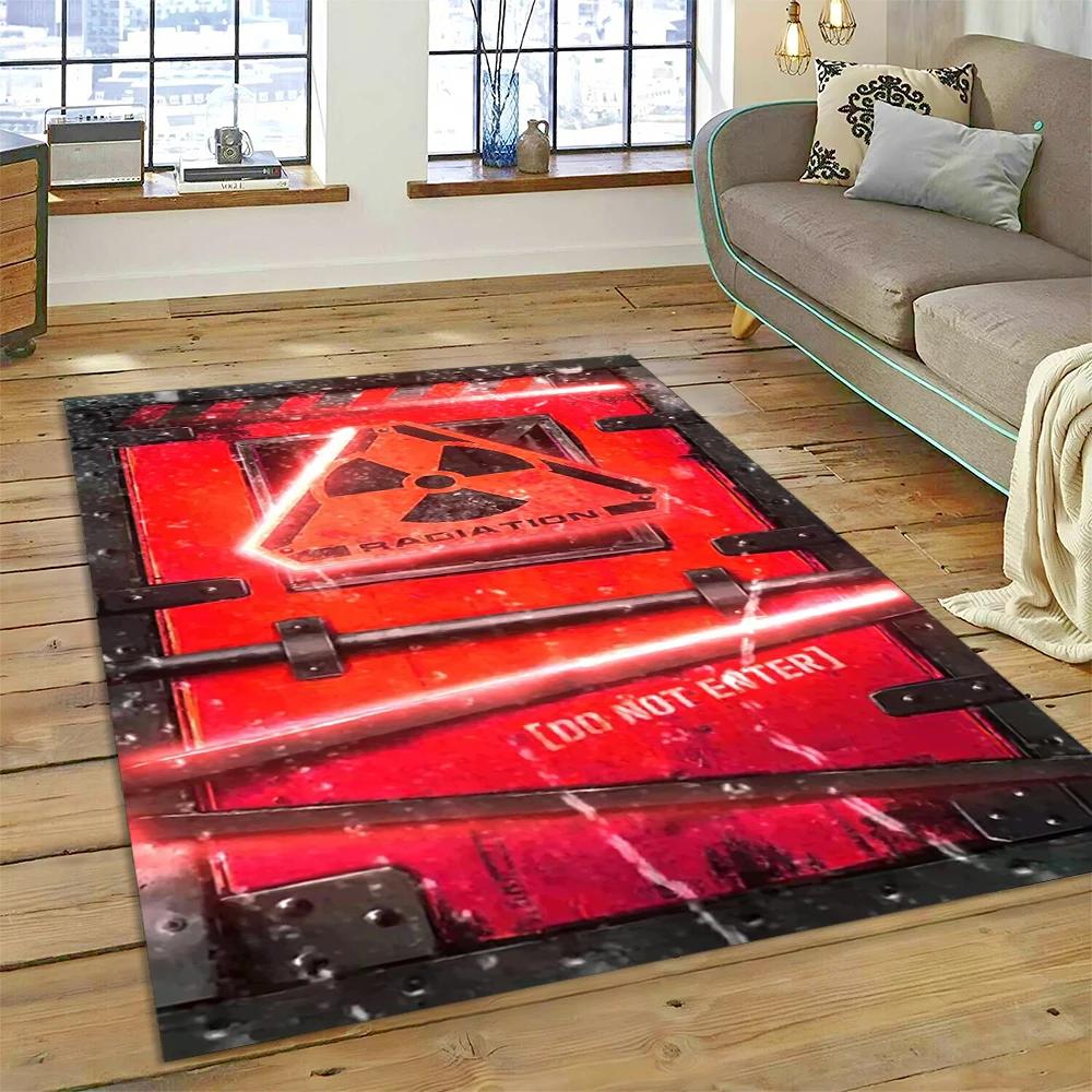 3D Gamer Game Gamepad Cartoon Carpet Rug for Home Living Room Bedroom Sofa Doormat Decor,Child Play Area Rug Non-slip Floor Mat