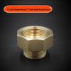 Copper Reducing Threaded Coupling Adapter for Male/Female: 1/2", 3/8", 1/4", 1/8" Connector