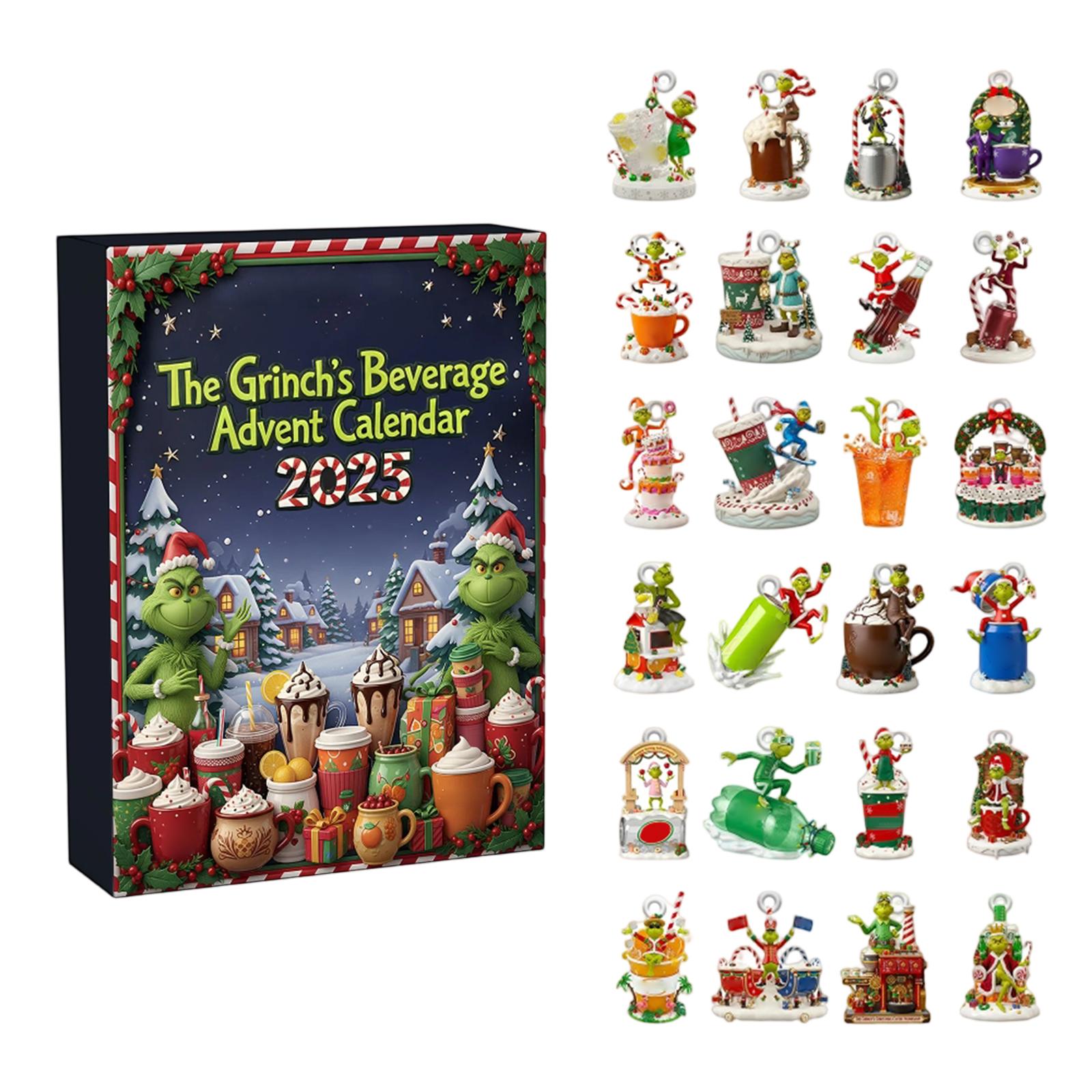 

2D Адвент-календар, Адвент-календар для хлопчиків, Адвент-календар для підлітків, 24 дні набору (для Гравців, Дорослих Чоловіків та Хлопчиків-Підлітків) One Size