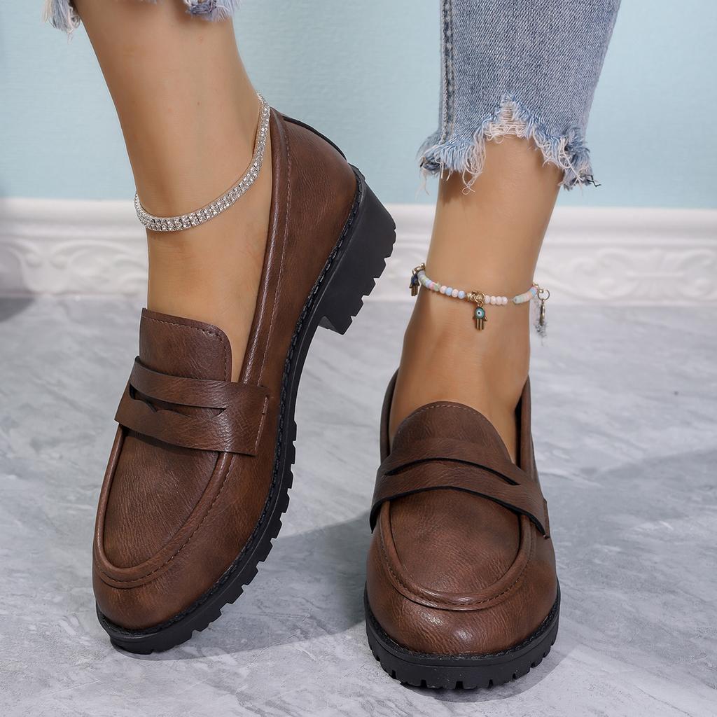 Fashion Women School Students Uniform Shoes  Round Toe Buckle Trap Women Girls Lolita Cosplay Shoes Sweet Casual Shoes