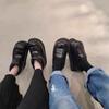 Fashion New autumn and winter snow boots bread height increase thick soles outdoor lazy slippers closed toe shoes half package