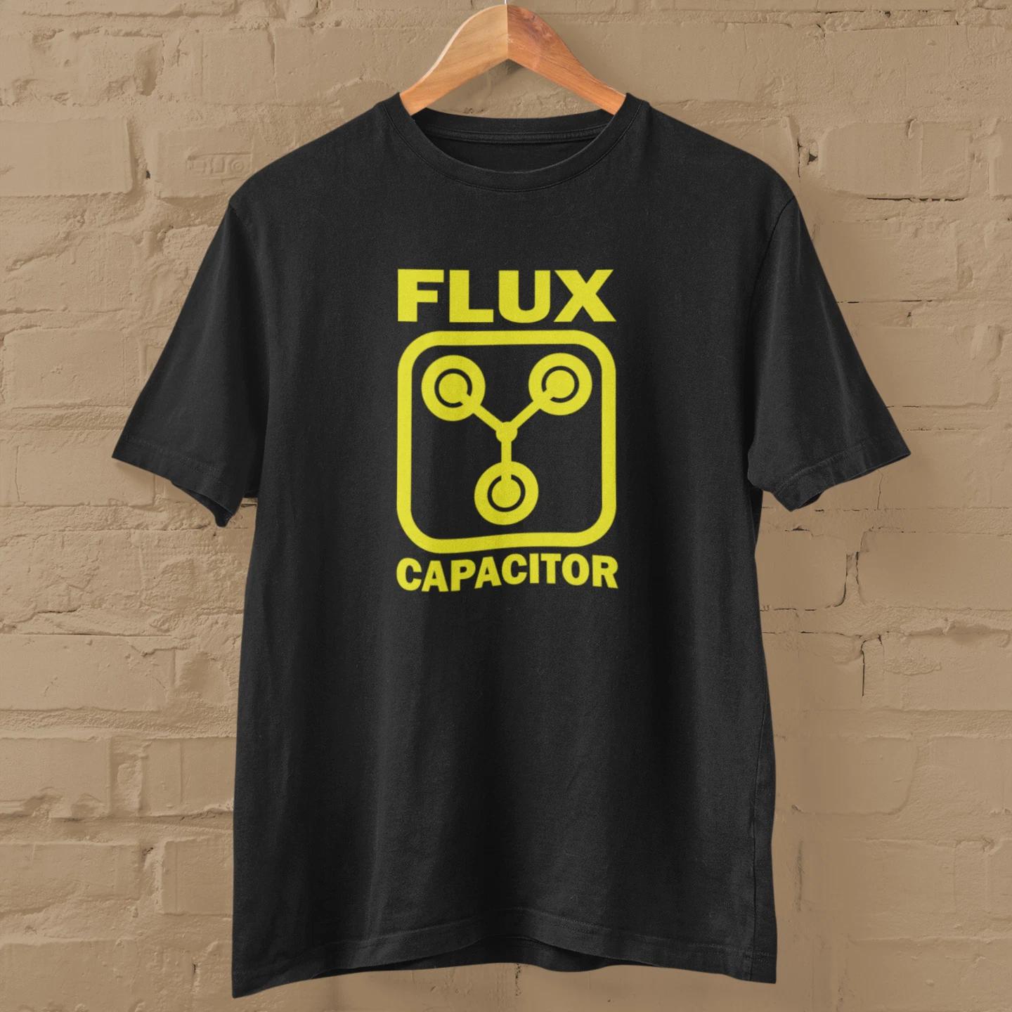 Flux Capacitor T-Shirt (inspired by Back to the Future 80s cult film movie time) 4XL