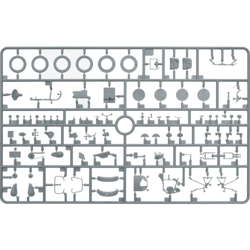 Miniart 1/35 scale US Army Motorcycle with WLA Rifleman plastic model