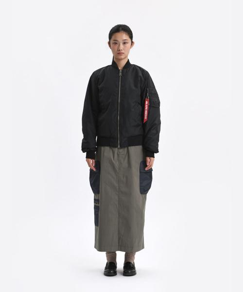 Jachetă de zbor Alpha Industries Ma-1 Oxford Neagră