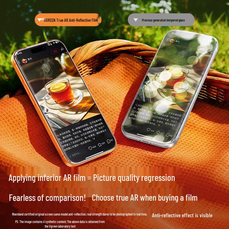 Ugreen AR Ultra Clear Screen Protector for iPhone 17 Pro Max