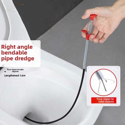 Haushaltswerkzeuge Vier Krallen Fremdkörper Greifer Abflussrohr Verstopfungsentferner